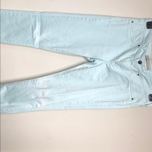Light blue skinny pants
